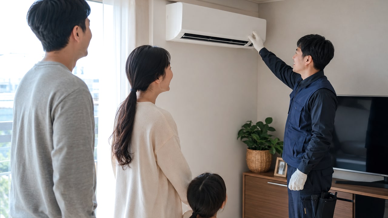 여수 에어컨청소 세부 확인 사진